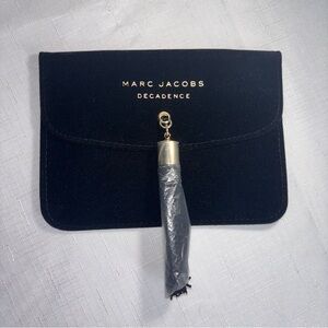 MARC JACOBS DECADENCE BLACK VELVET‎ CLUTCH/POUCH NWOT